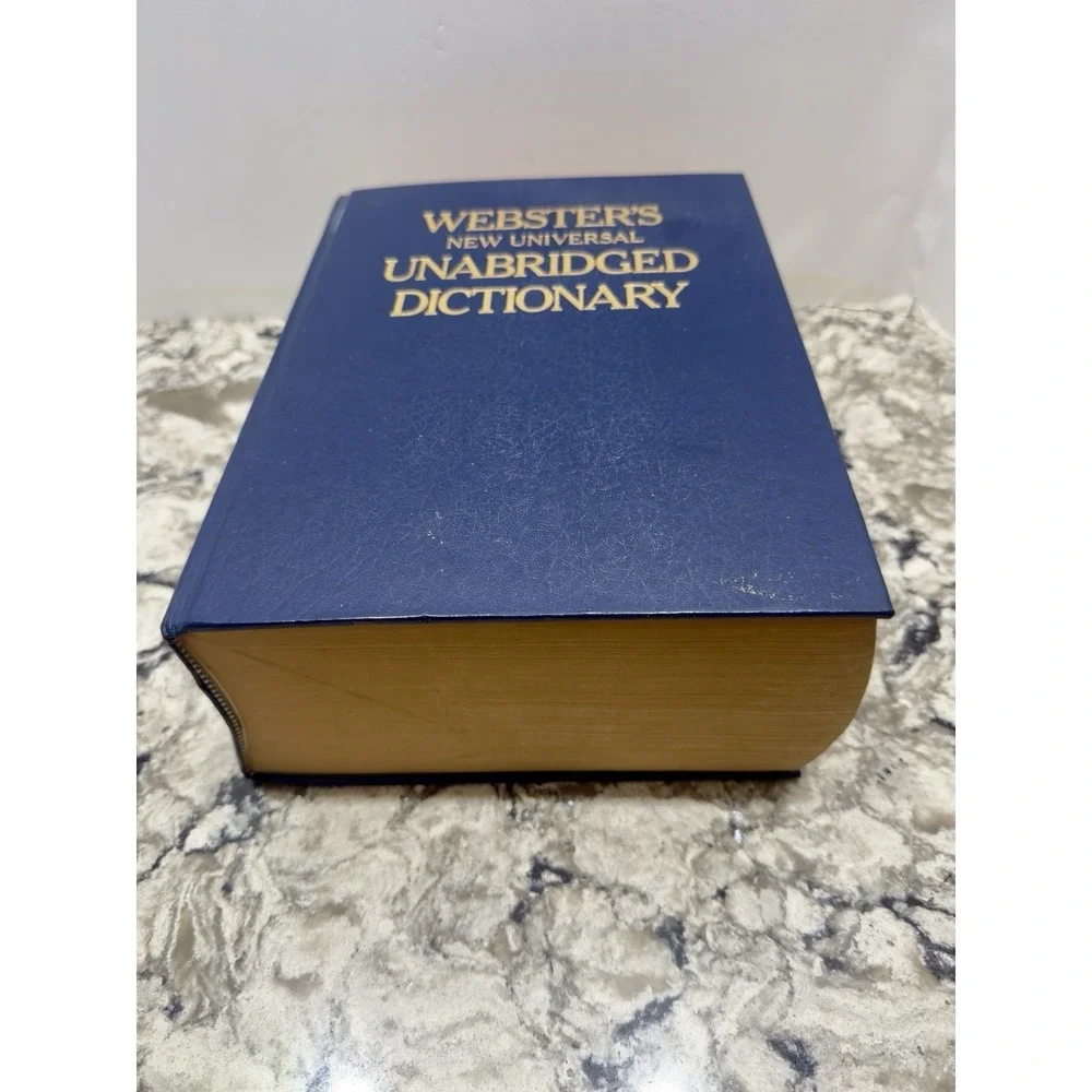 1983 Webster's New Universal Unabridged Dictionary Deluxe 2nd Edition